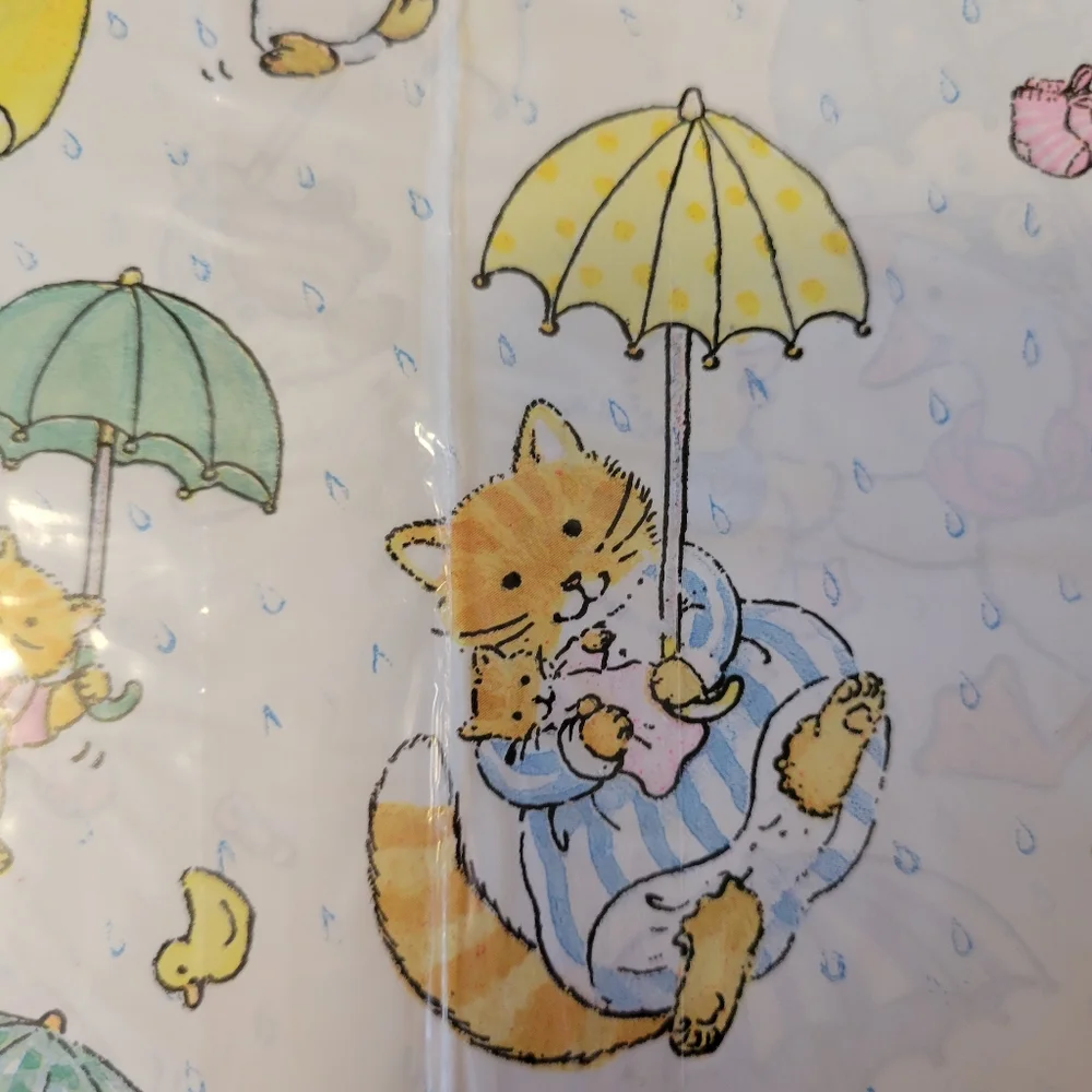 NOS ~ Celebrations by Gibson Baby Shower Gift Wrap ~ Woodland Animals ~ FINAL!
